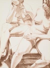 Six Lithographs Drawn from Life (complete portfolio of 6)