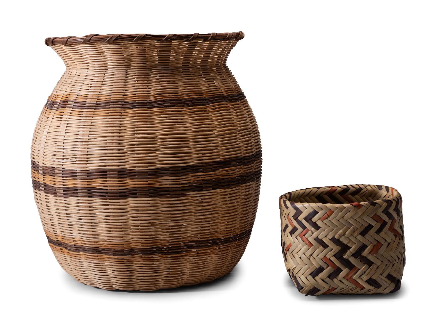 Honeysuckle Vine Basketry Planter, PLUS