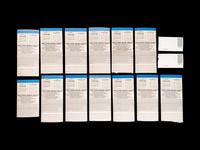 A Collection of 14 1993-94 Chicago Bulls Regular Season and Playoff Tickets and Stubs