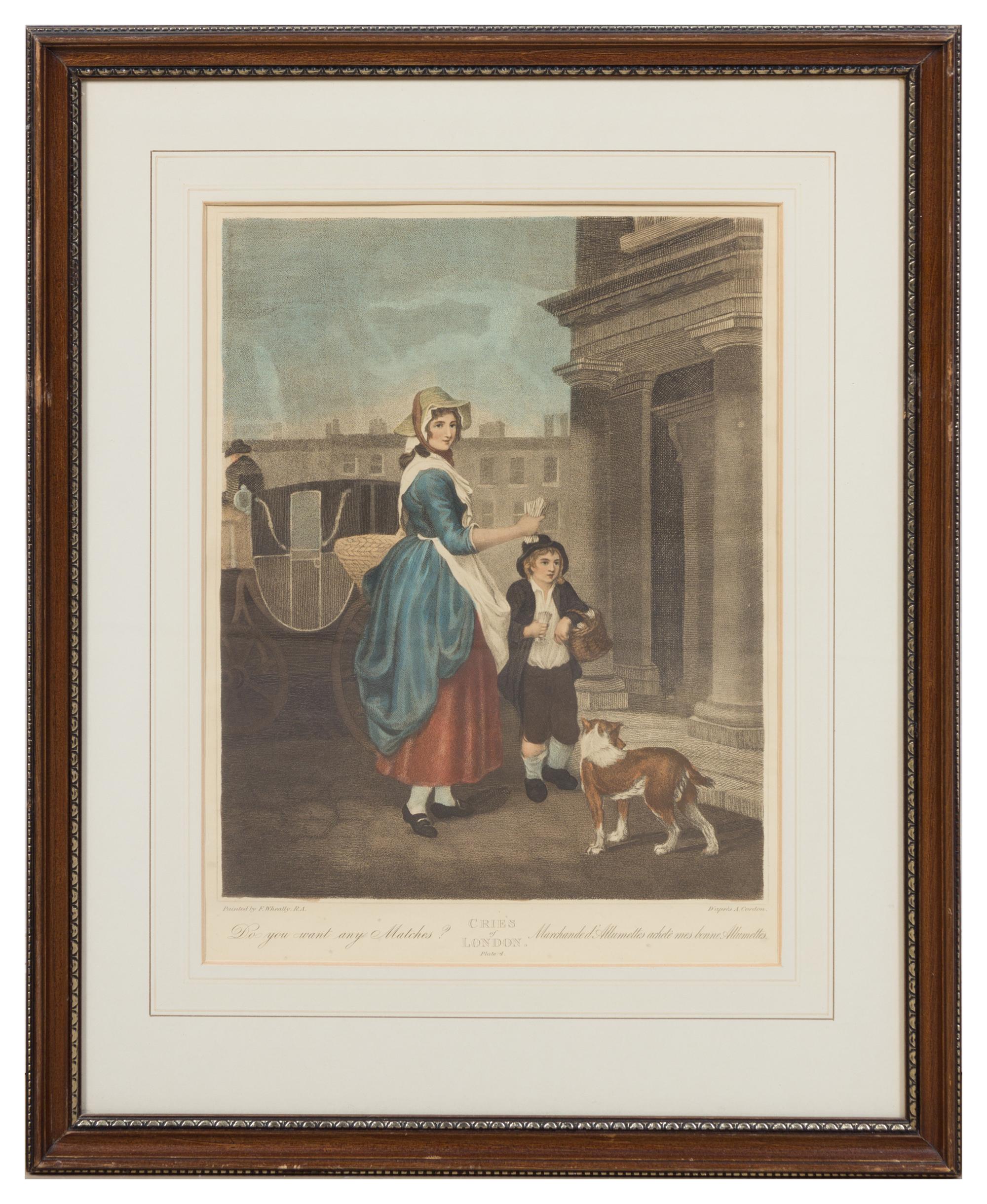 A Set of Thirteen English Mezzotint Engravings Height of tallest overall 23 inches.
