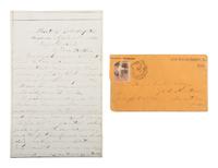 [LINCOLNIANA]. ALS from a surgeon at Point of Rocks Hospital, 14 April 1865.