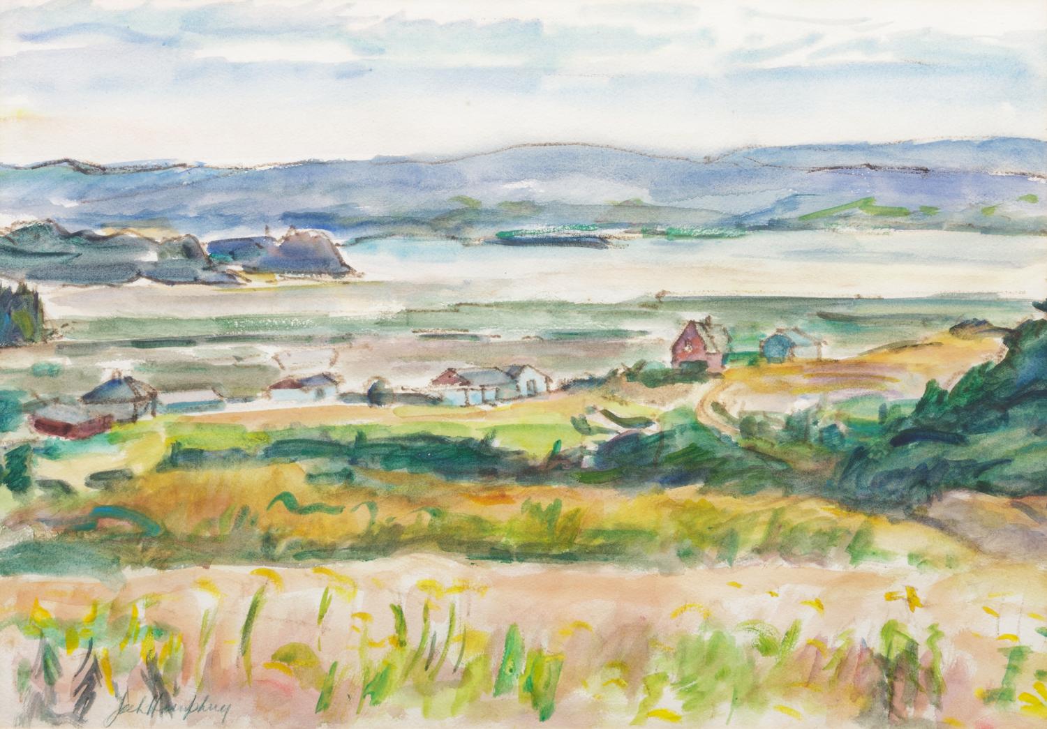South from Manawagonish Road, St. John, 1966