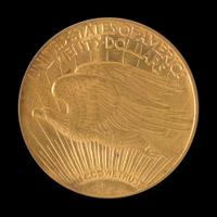 A United States 1908-S St. Gaudens $20 Gold Coin