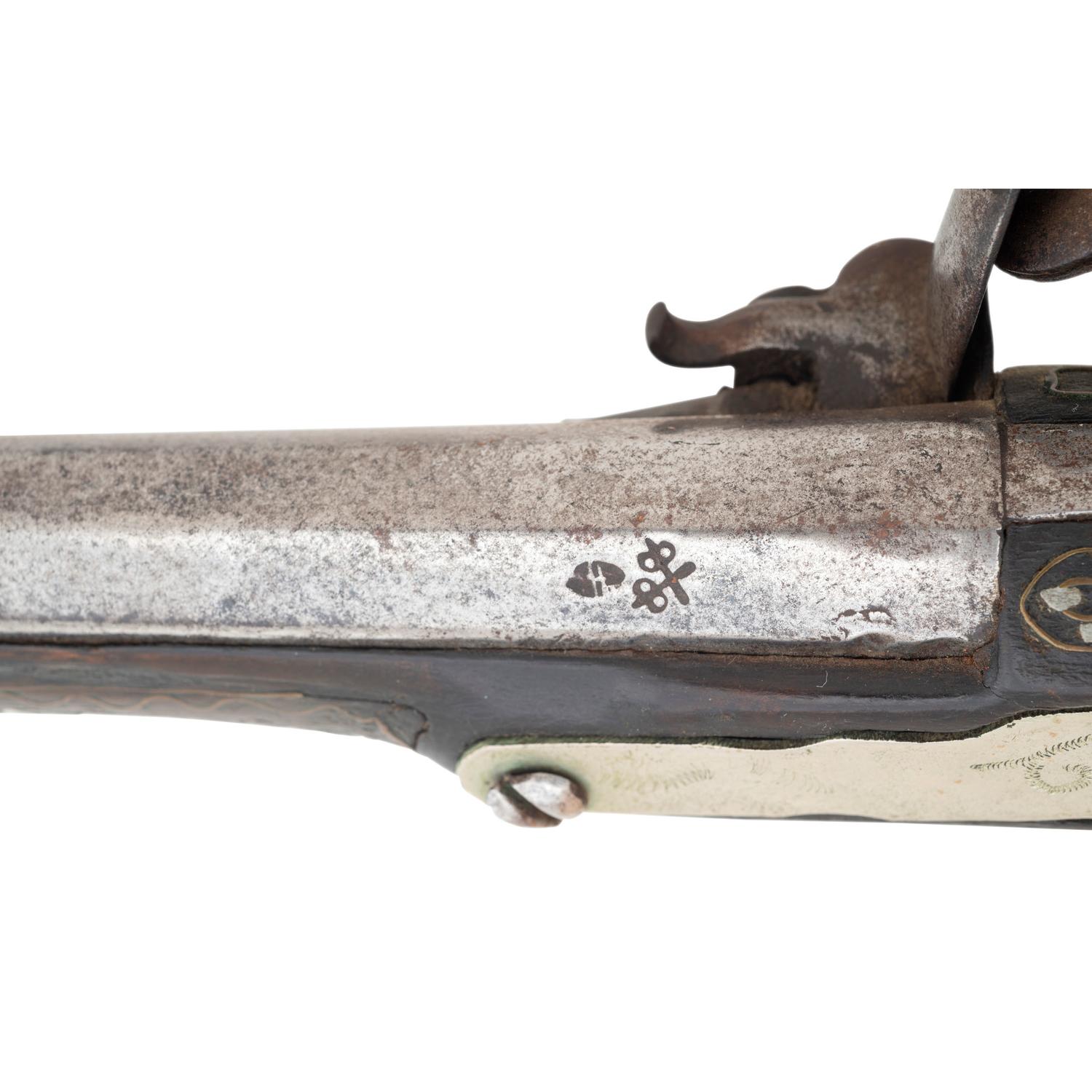 Two Ottoman Kubur Flintlock Pistols