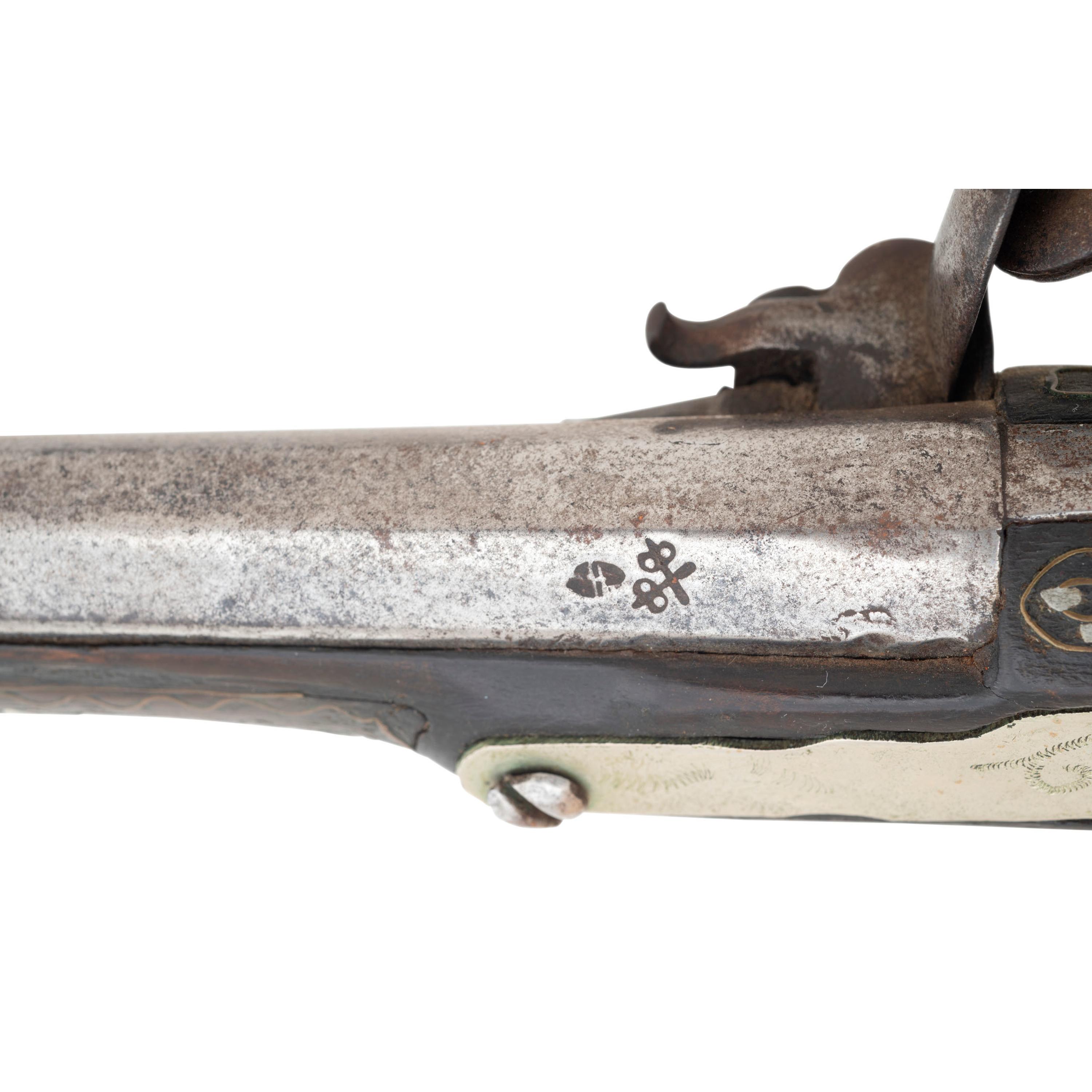 Two Ottoman Kubur Flintlock Pistols