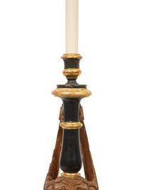 Two Pairs of Table Lamps and a Metal Wall Sconce