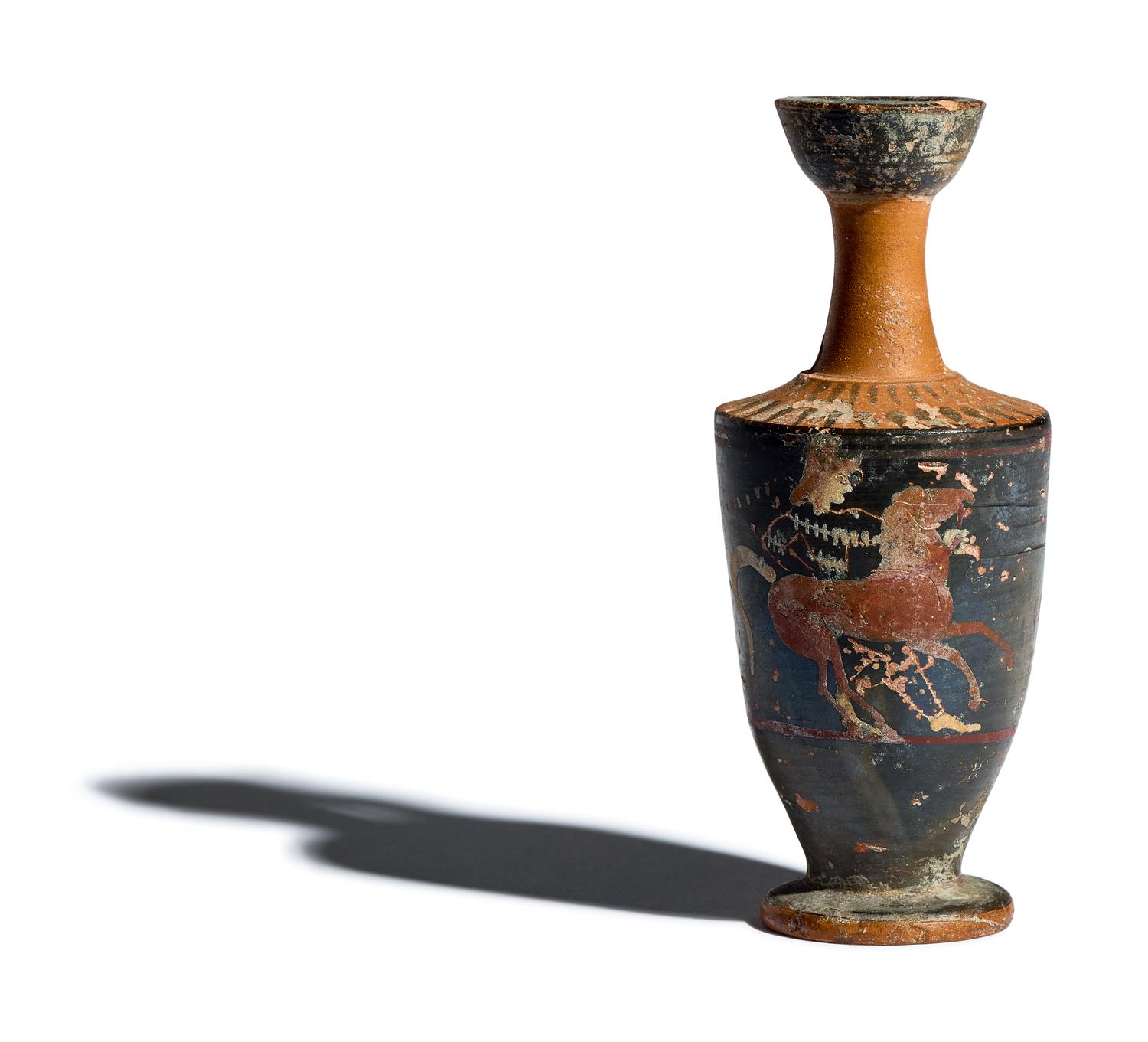 An Attic Six's Technique Lekythos