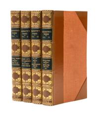 GOLDSMITH, OLIVER. The Works of Oliver Goldsmith. London, 1854. 4 vols. Bound by Bayntun.