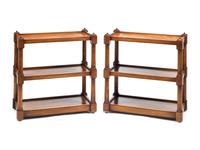 A Pair of Directoire Style Two-Tier Tables