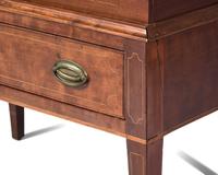 A Federal Inlaid Cherry Sugar Chest