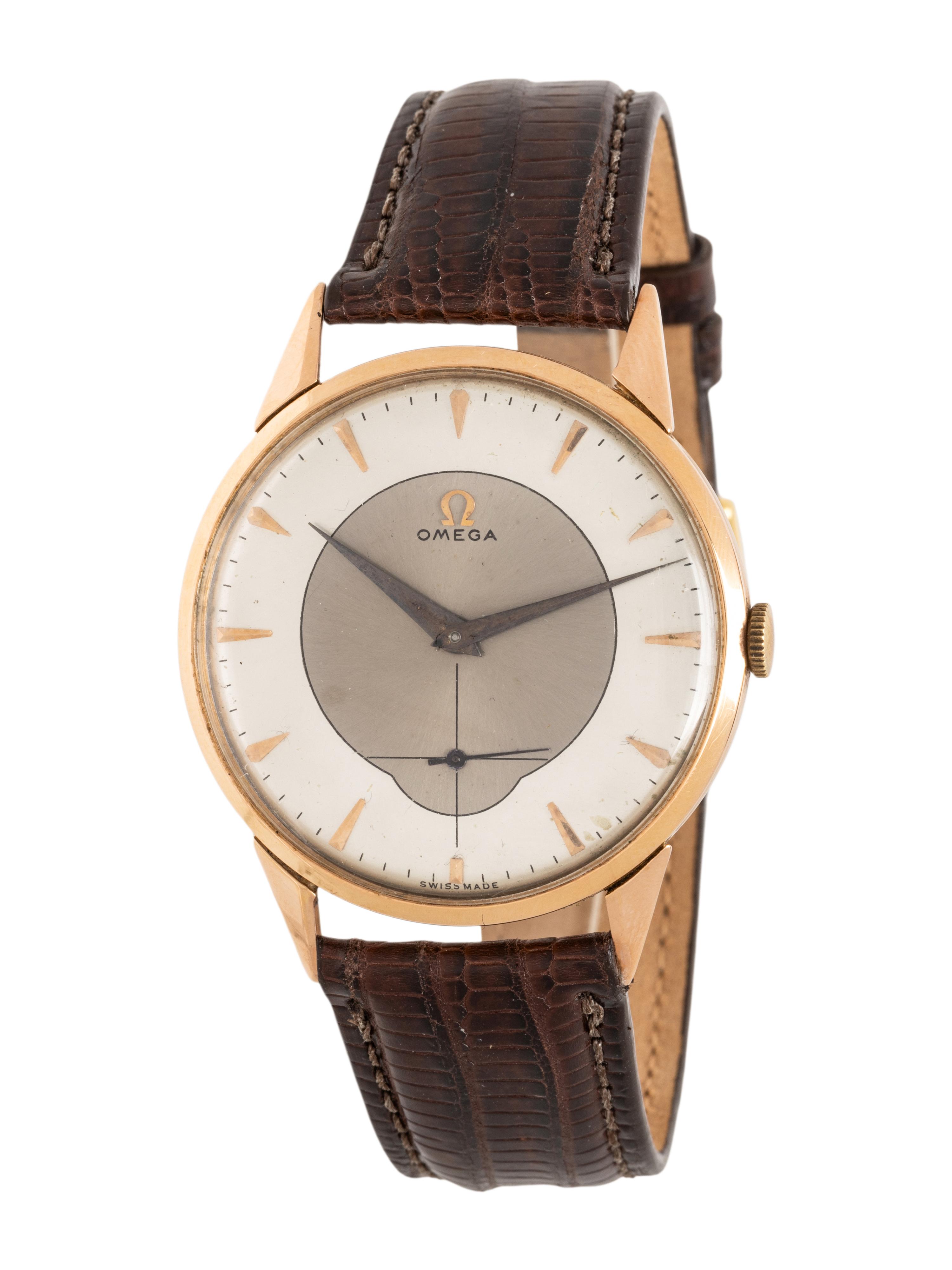 OMEGA, 18K ROSE GOLD WATCH