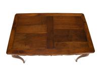 A French Provinical Carved Walnut Writing Table