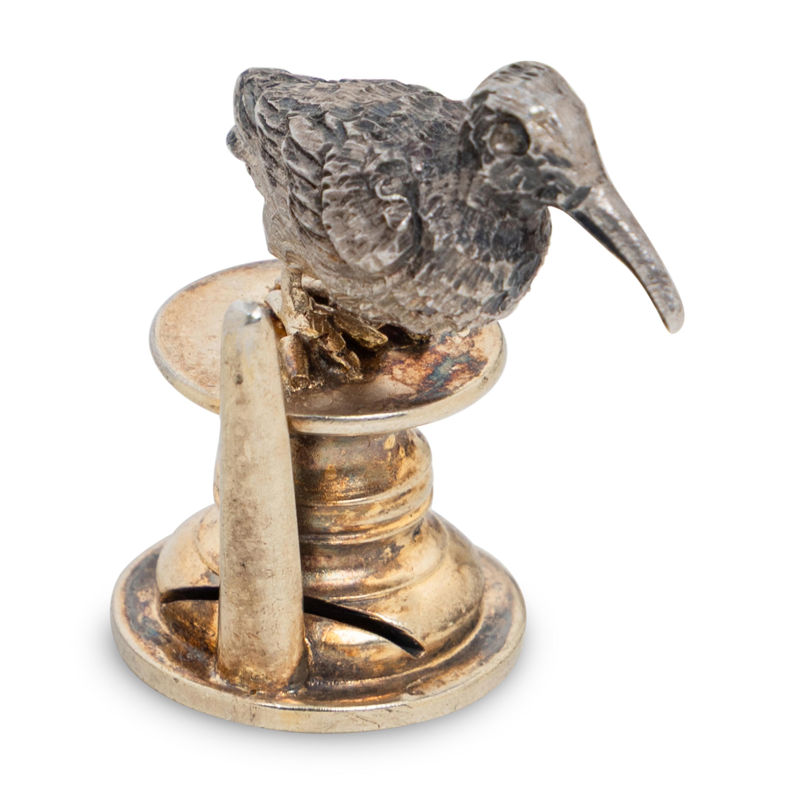 A Group of English Silver Whimsical Table Articles