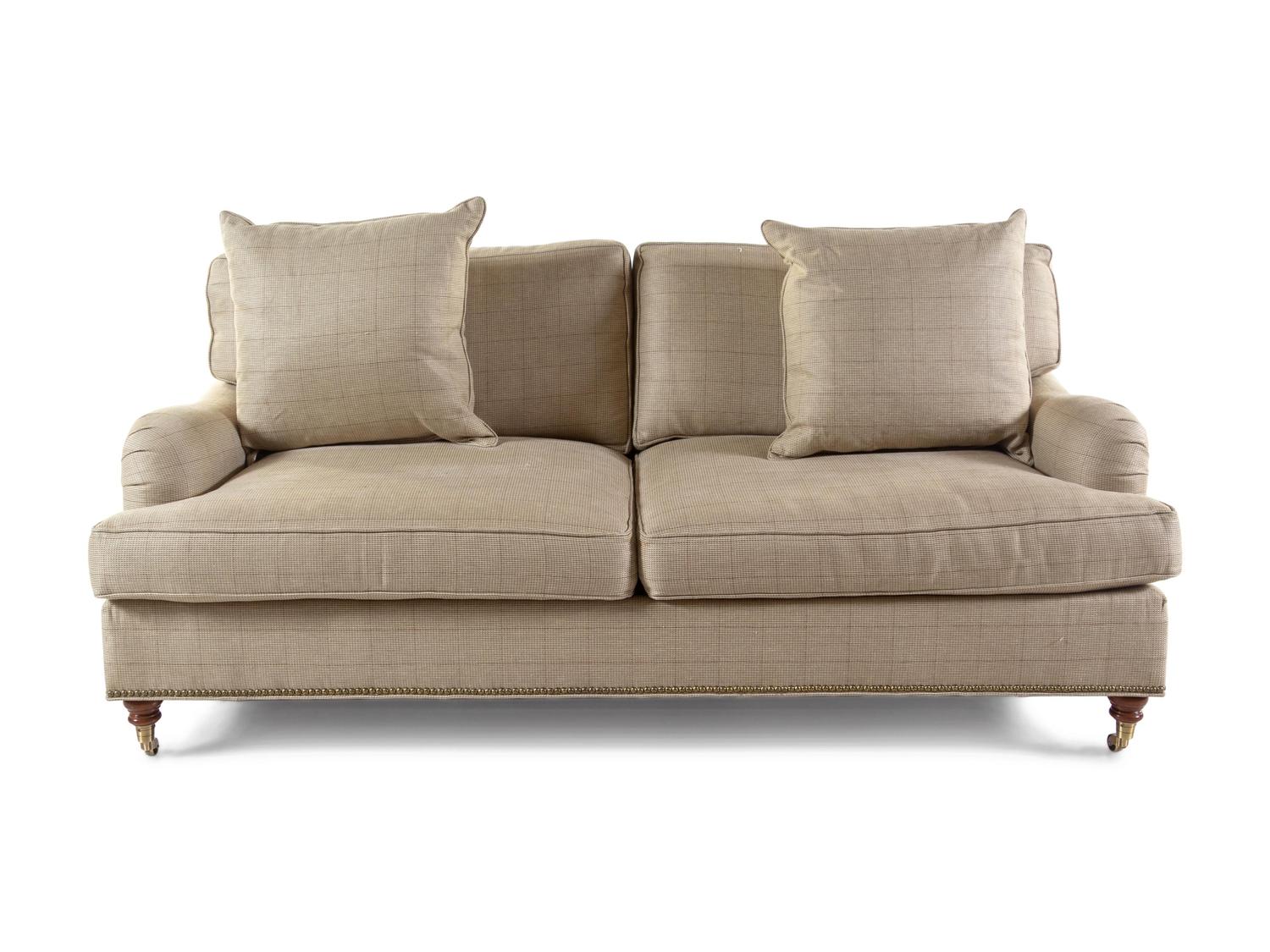 A Contemporary Upholstered Sofa