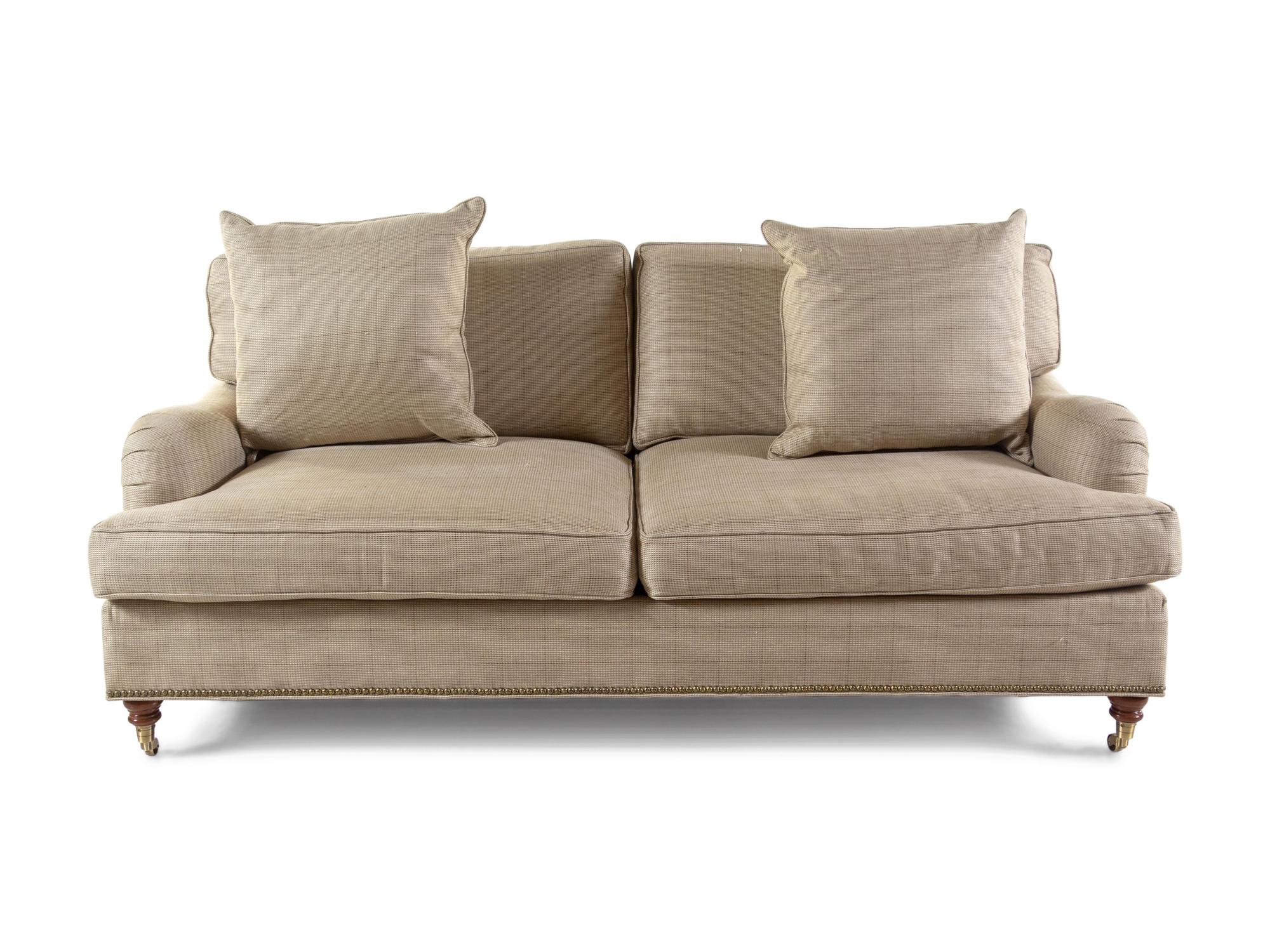 A Contemporary Upholstered Sofa