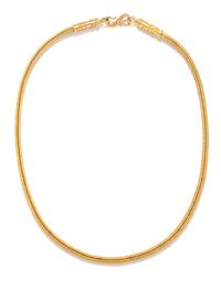 YELLOW GOLD NECKLACE