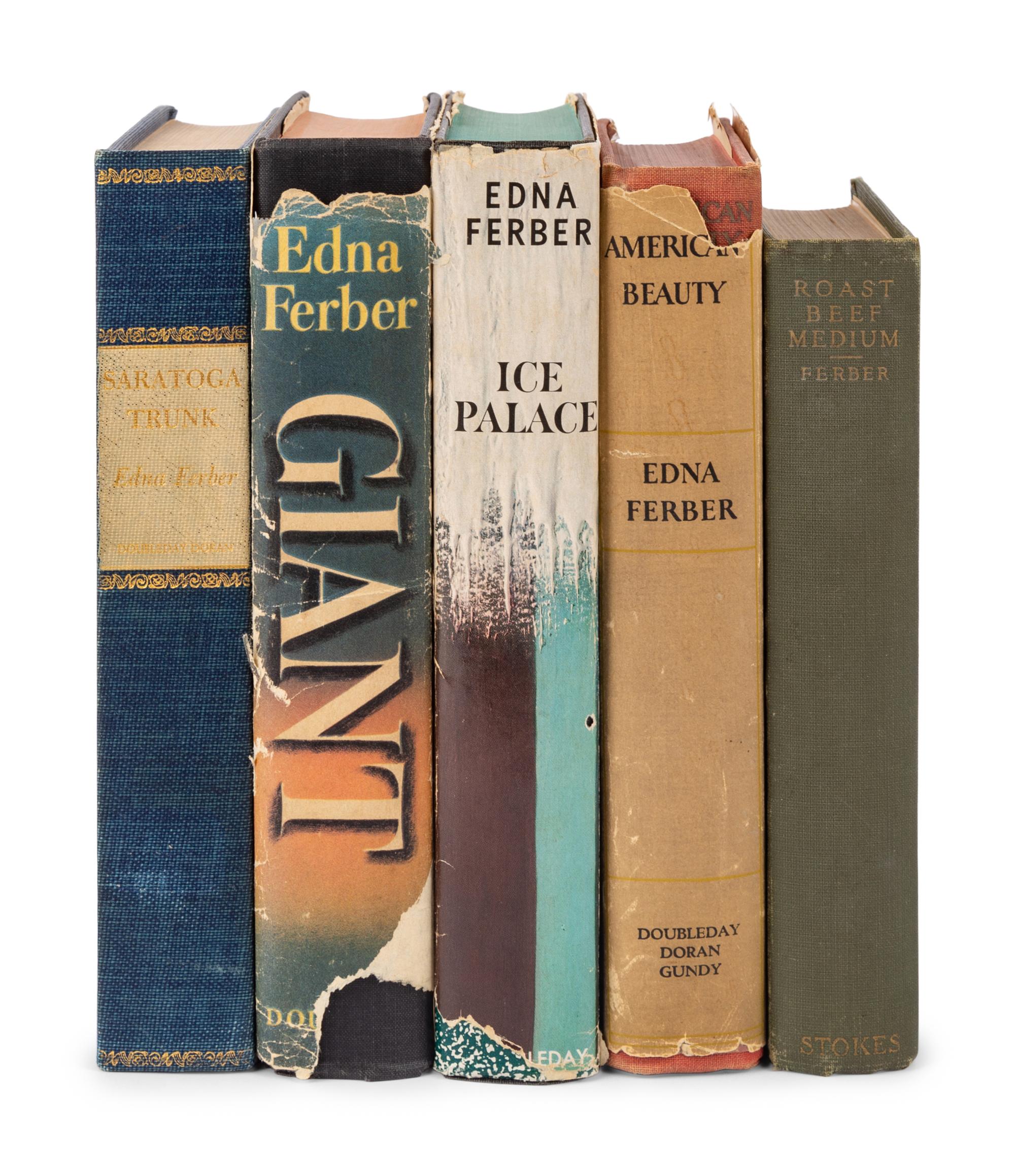 FERBER, Edna (1885-1968). A group of 5 works, comprising: