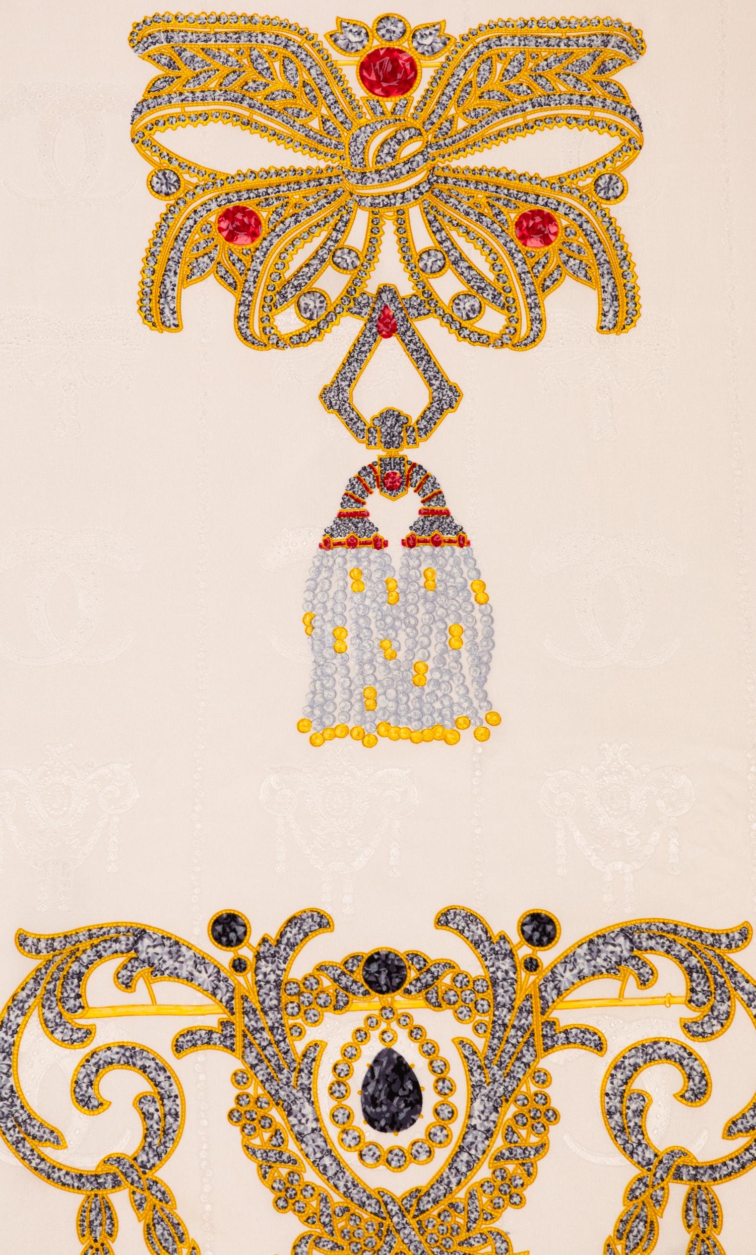 Cartier Silk Scarf, 1980-90s