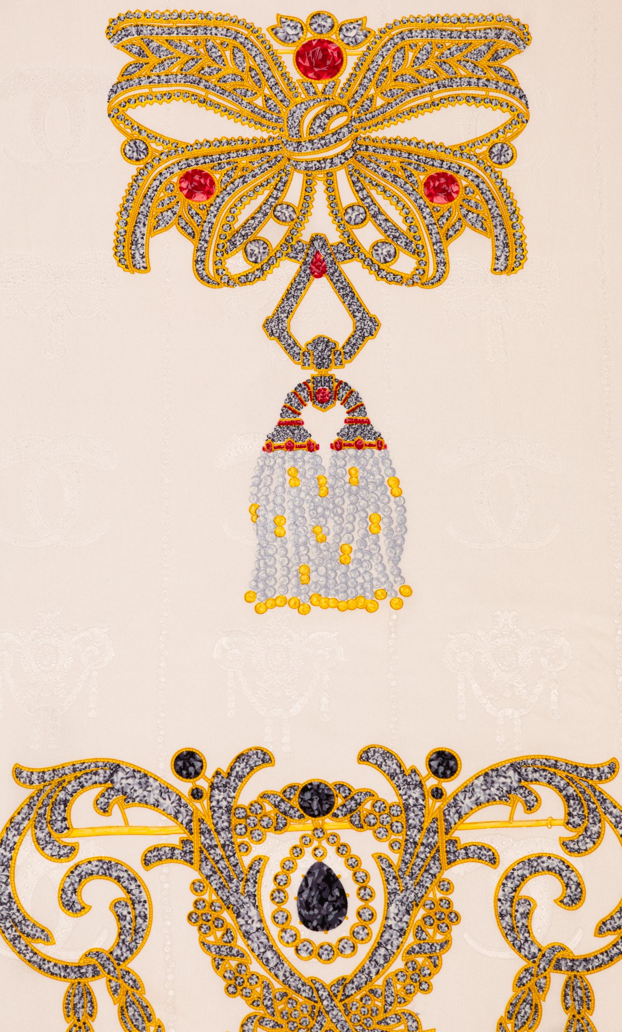 Cartier Silk Scarf, 1980-90s