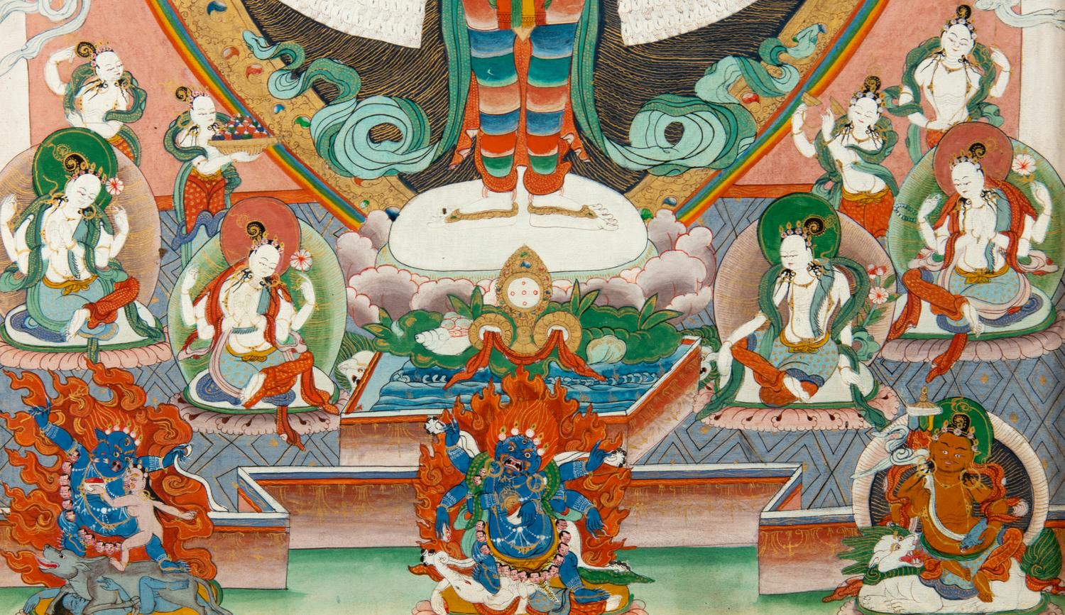A Tibetan Thangka