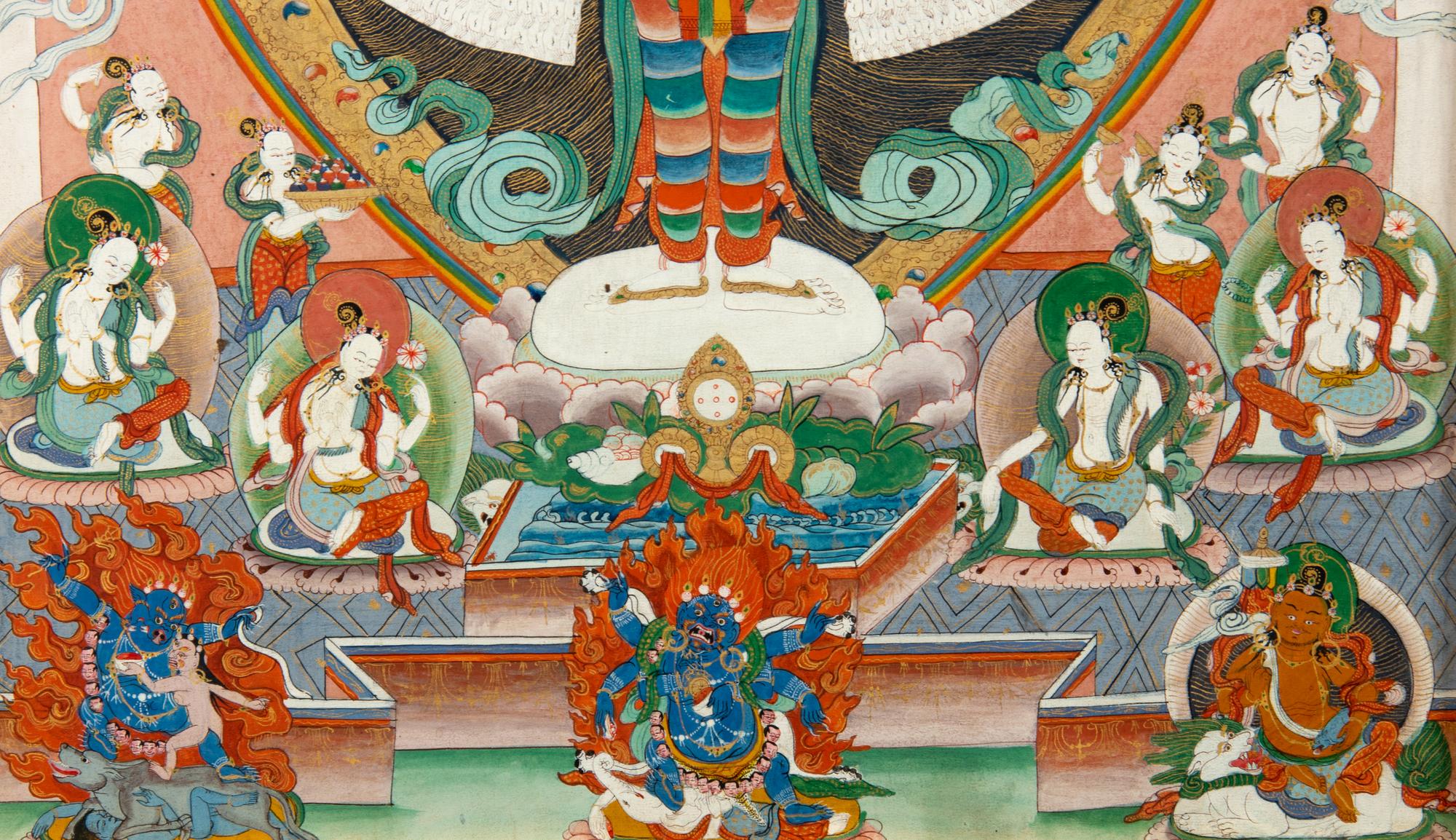 A Tibetan Thangka