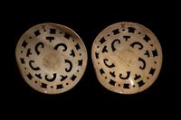 A Pair of Mixtec Roundels