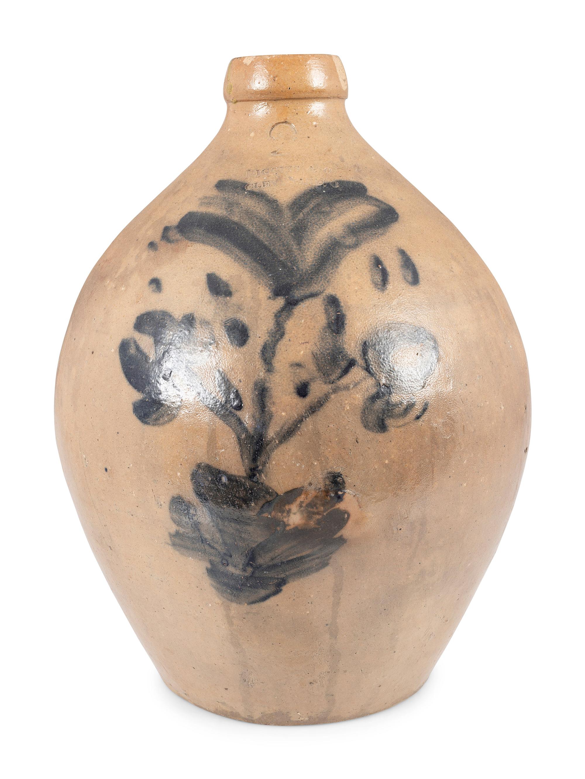 A Scarce Ohio Two Gallon Stoneware Jug