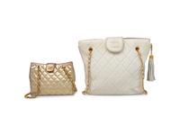 Two Chanel Shoulder Bags, Late 20th Century