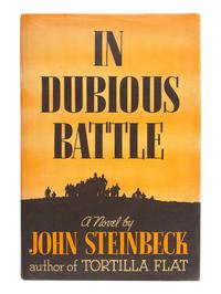 STEINBECK, John (1902-1968). In Dubious Battle. New York: Covici-Friede, 1936.