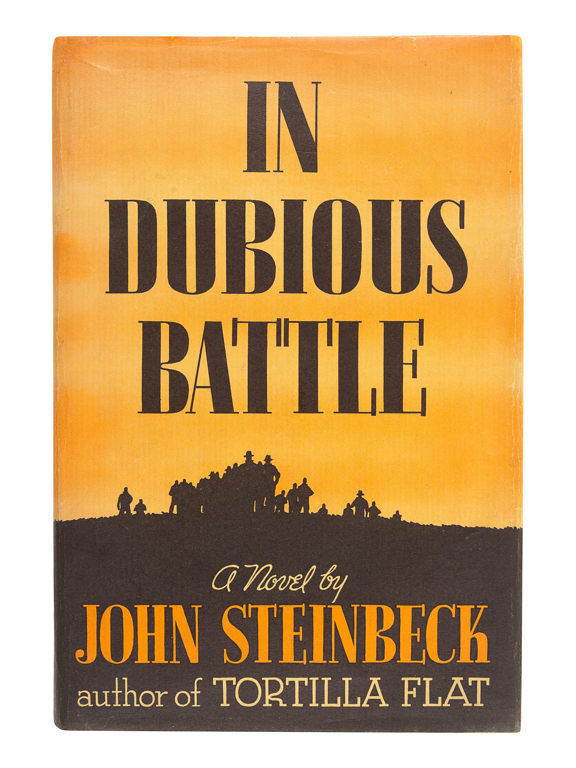 STEINBECK, John (1902-1968). In Dubious Battle. New York: Covici-Friede, 1936.