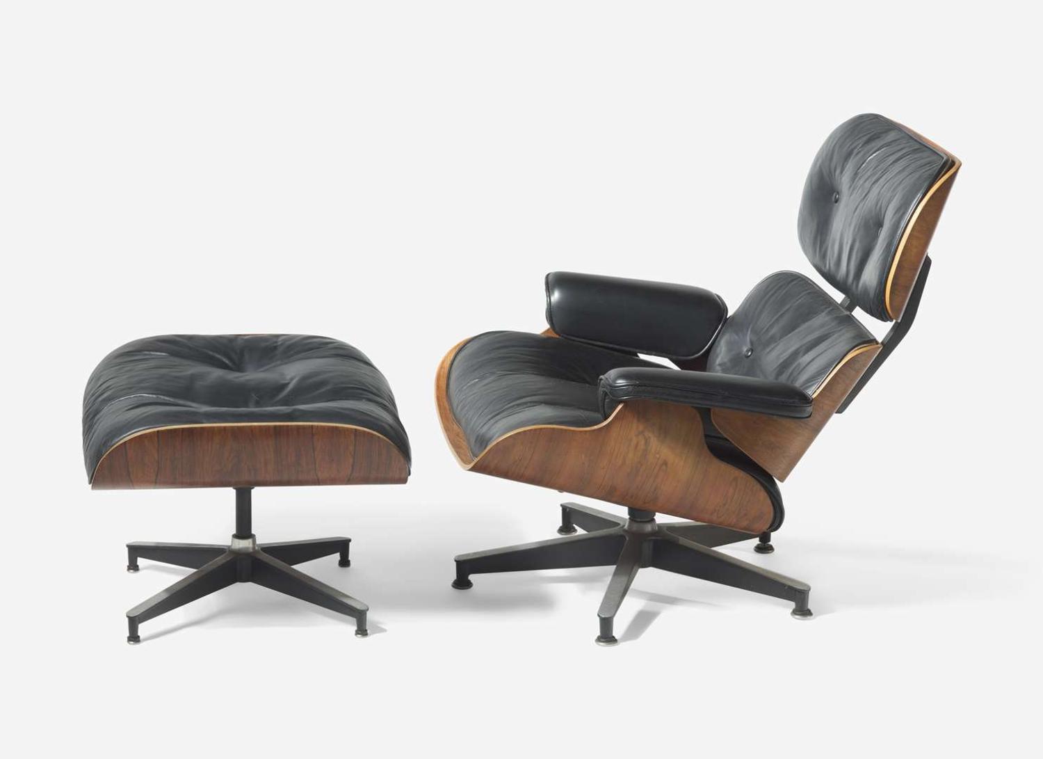 Charles and Ray Eames, Lounge Chair and Ottoman