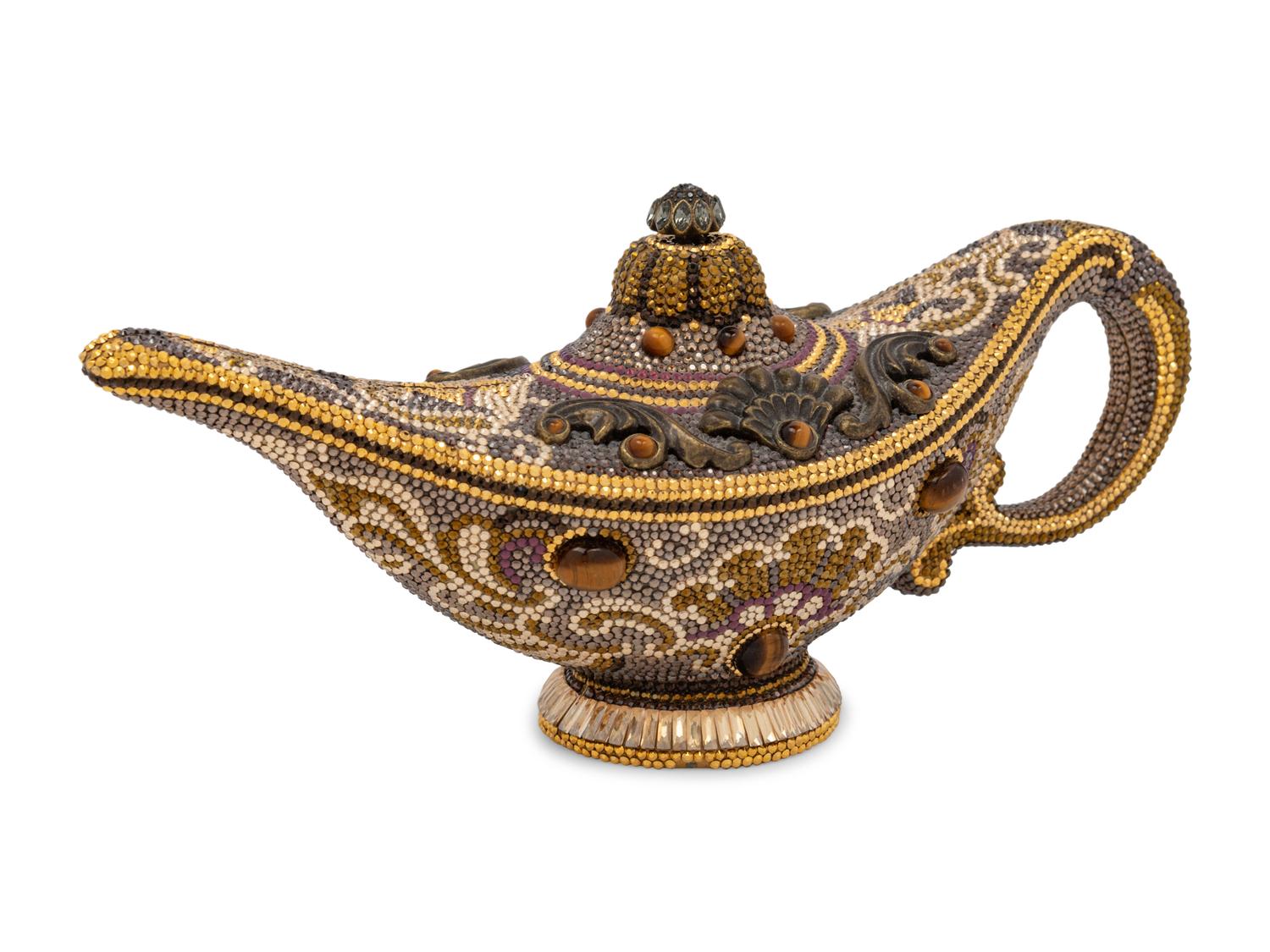 Judith Leiber Collector's Edition Genie Lamp Minaudière