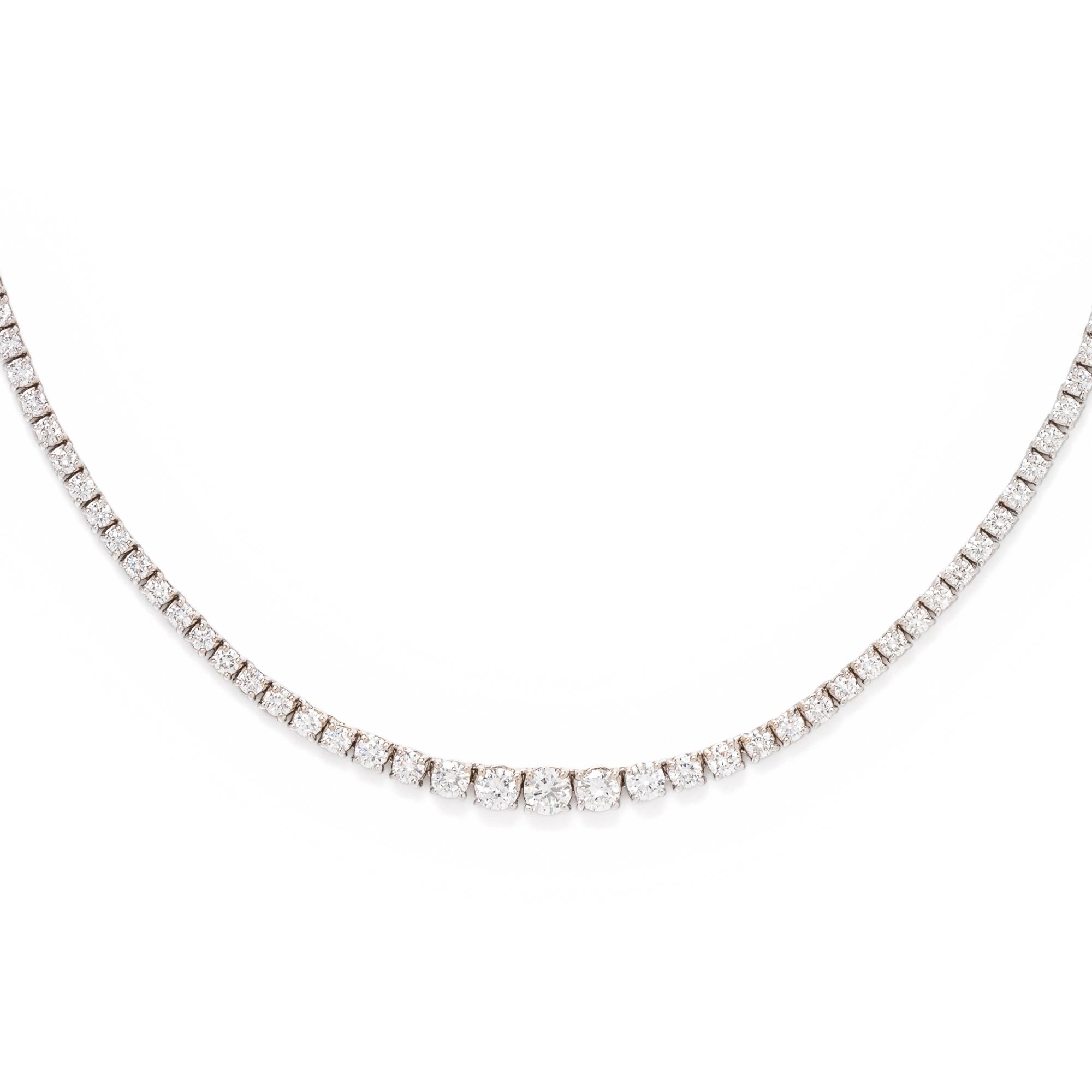 DIAMOND RIVIÈRE NECKLACE
