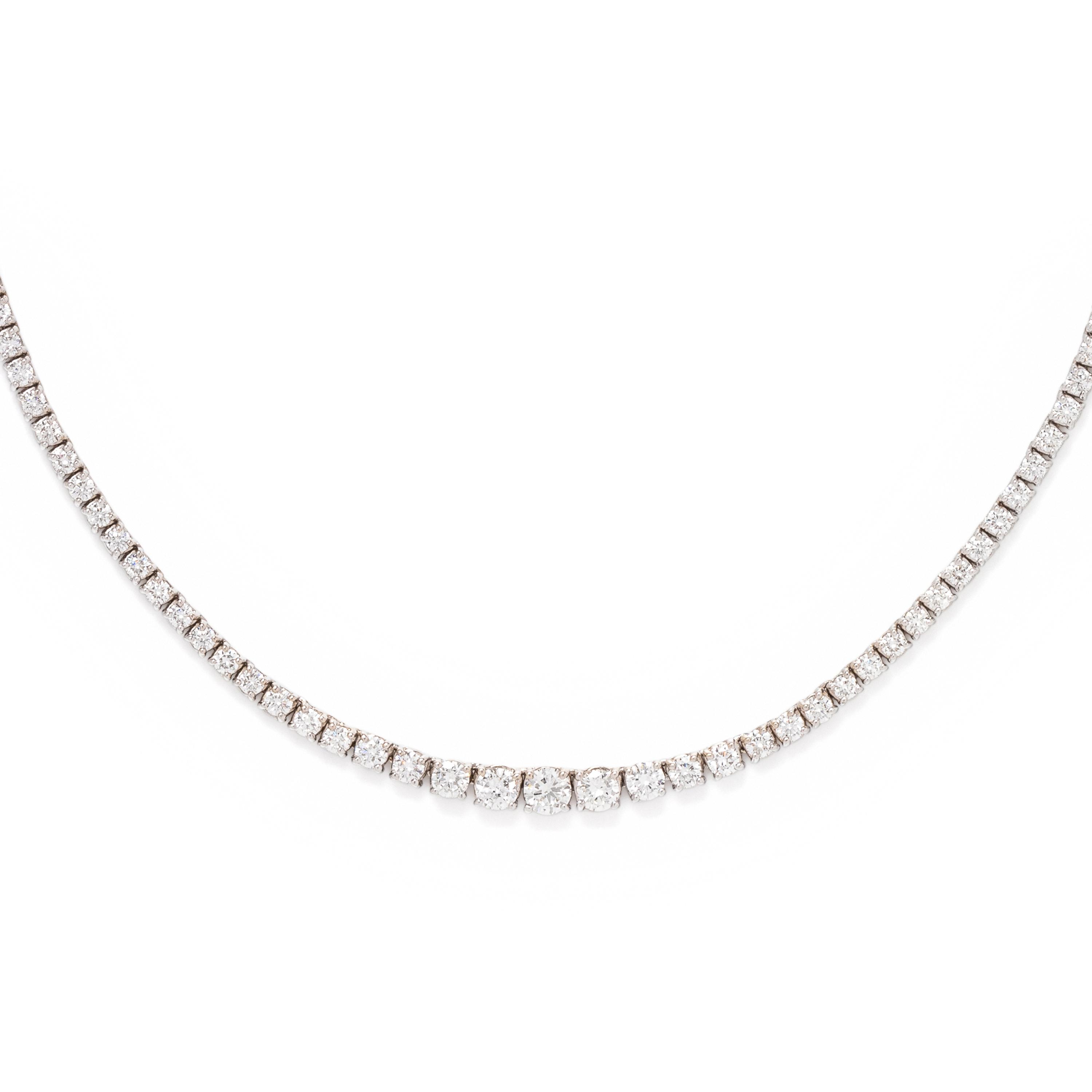 DIAMOND RIVIÈRE NECKLACE