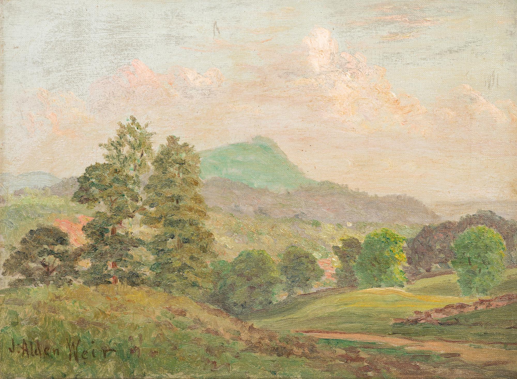 Landscape with Trees and Hills