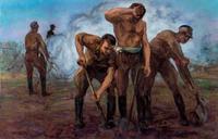 Workers Shoveling
