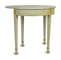 An Italian Style Painted Flip-Top Console Table