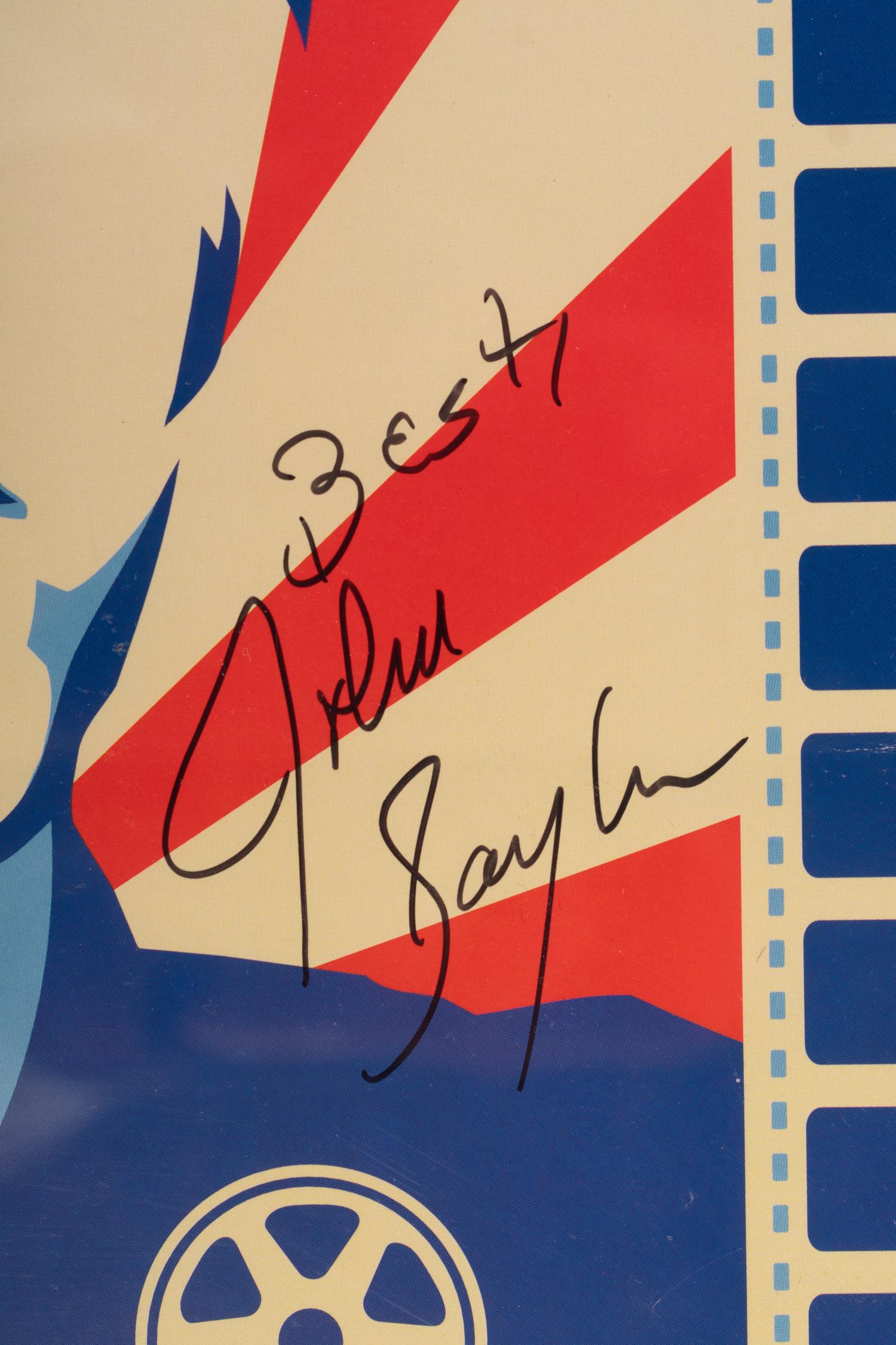 (Film Posters) JOHN SAYLES: Unframed poster, signed by the filmmaker promoting his John Sayles Film Restoration Project.