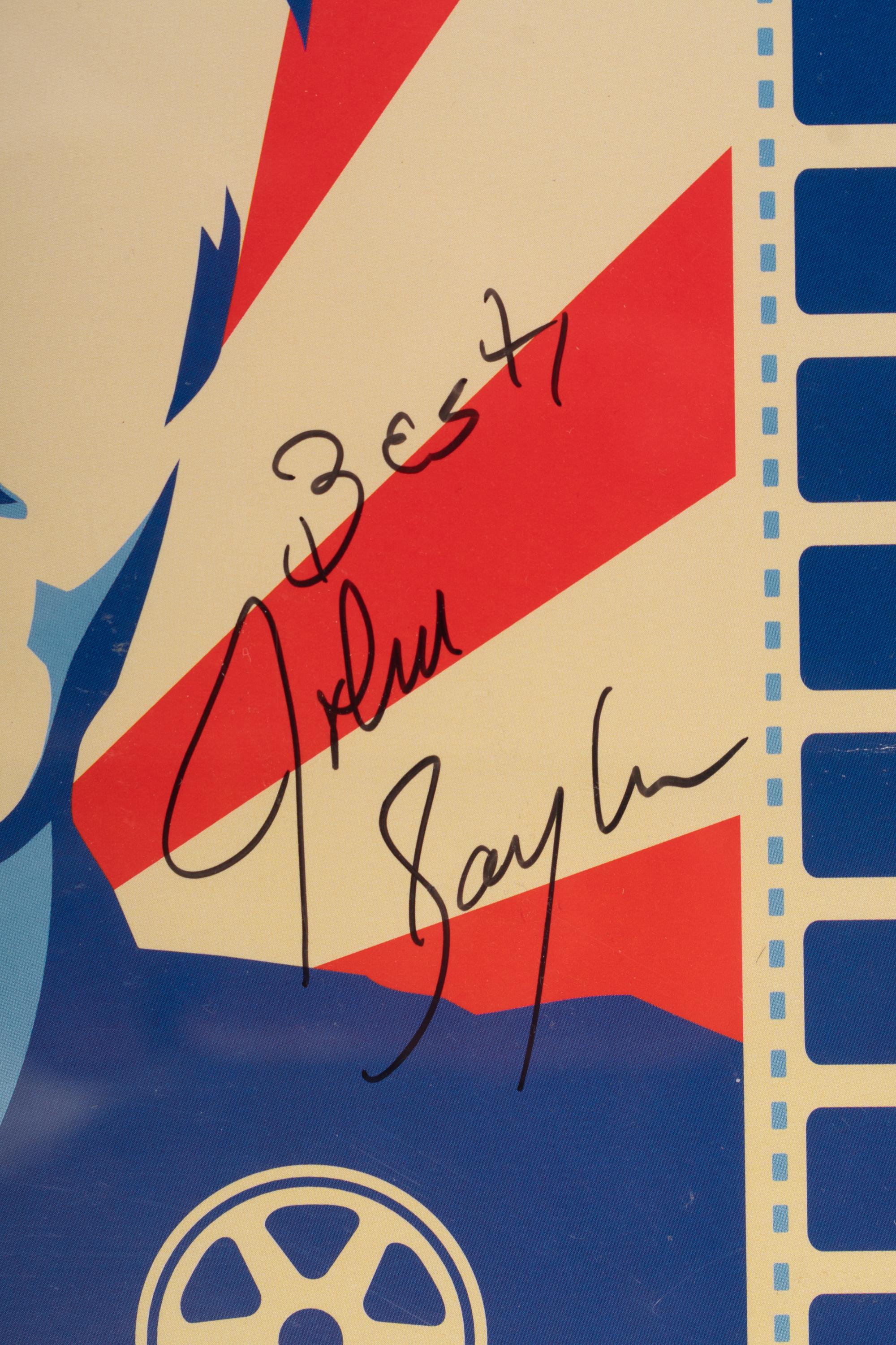 (Film Posters) JOHN SAYLES: Unframed poster, signed by the filmmaker promoting his John Sayles Film Restoration Project.