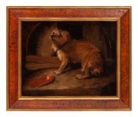 A 19th Century English School Portrait of a Dog