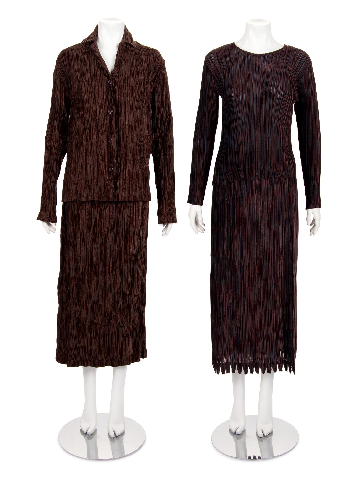 Two Issey Miyake Ensembles, 2000s