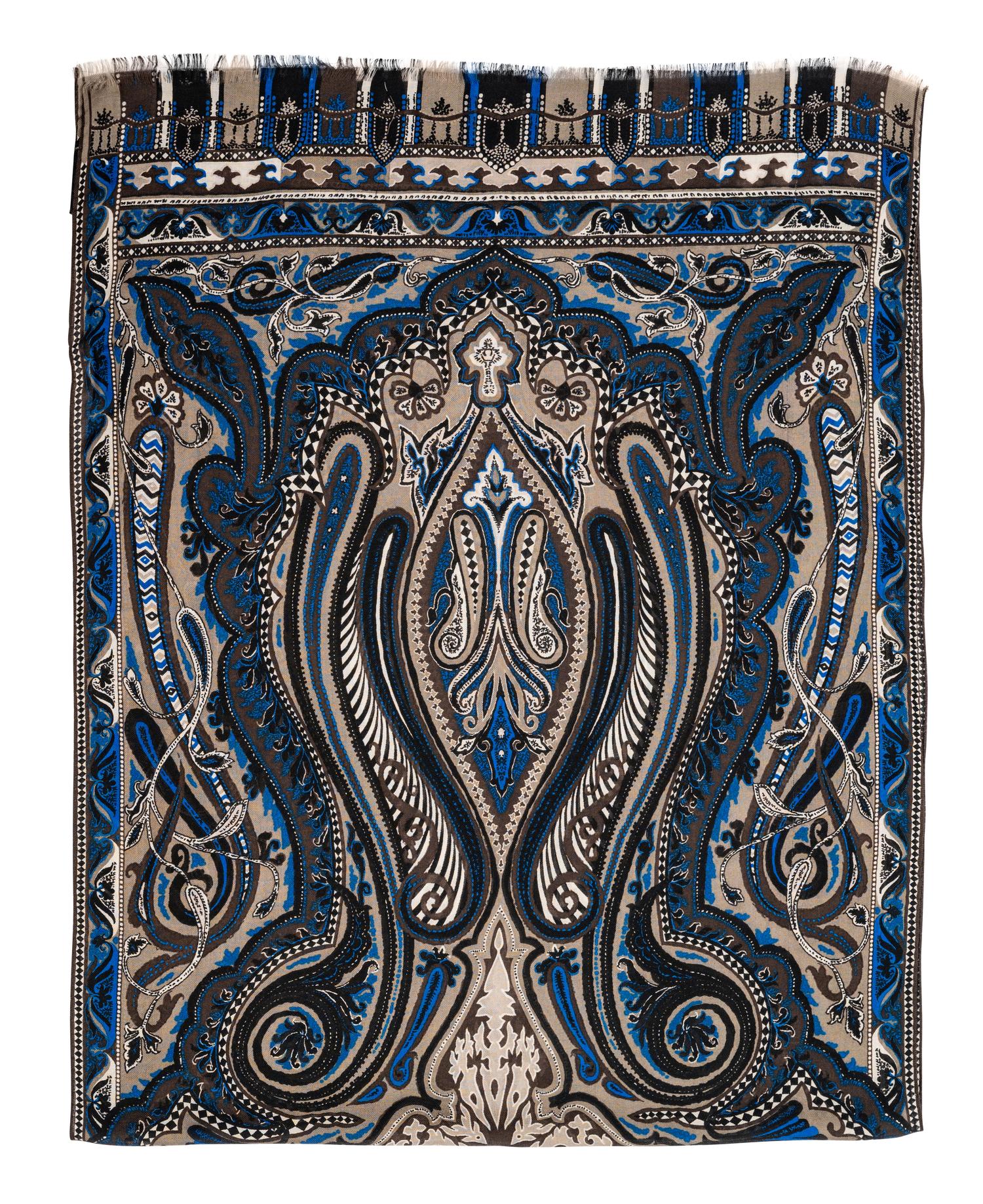 Five Lightweight Designer Scarves: Two Ralph Rucci, Two Loro Piana, One Etro