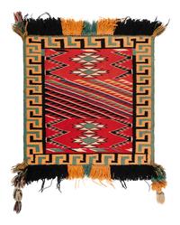 Navajo Germantown Sunday Saddle Blanket