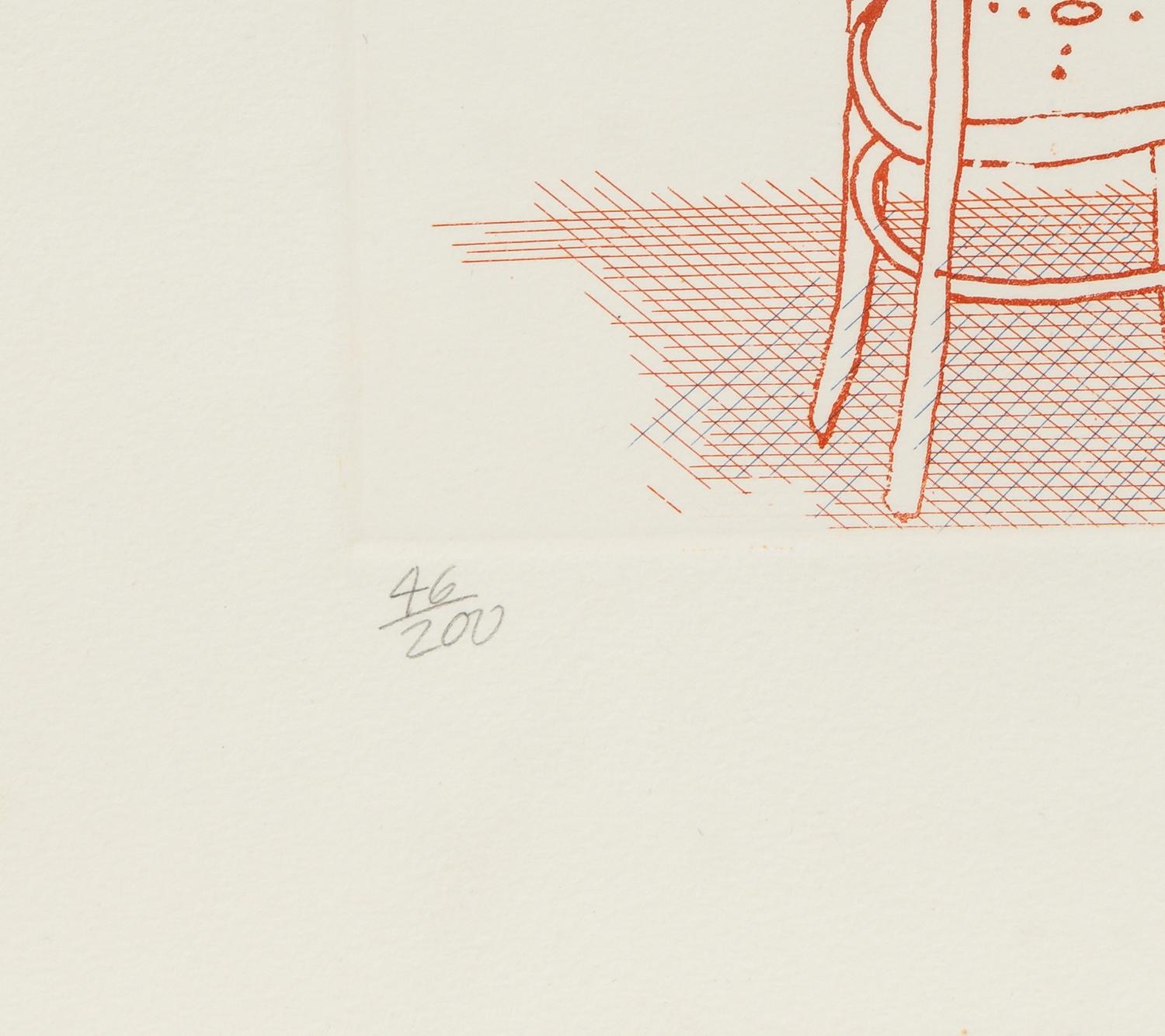 Tick It, Tock It, Turn It True (Plate 15 from The Blue Guitar ), 1976-1977