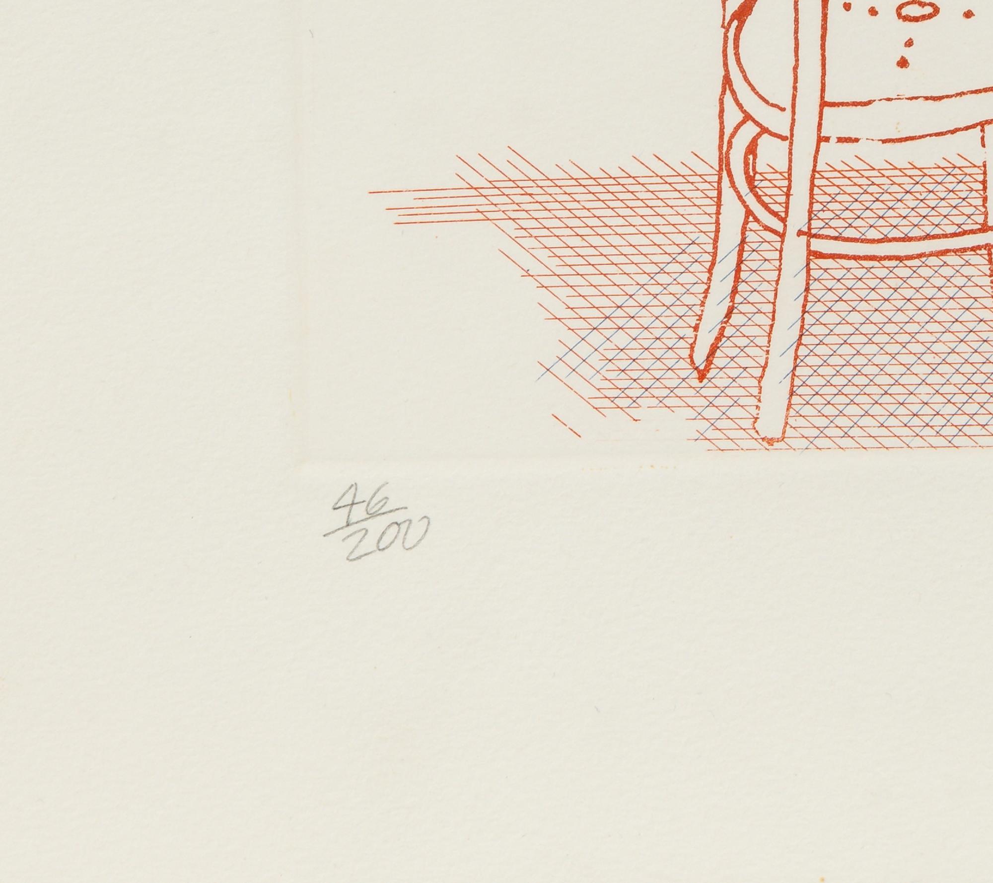 Tick It, Tock It, Turn It True (Plate 15 from The Blue Guitar ), 1976-1977