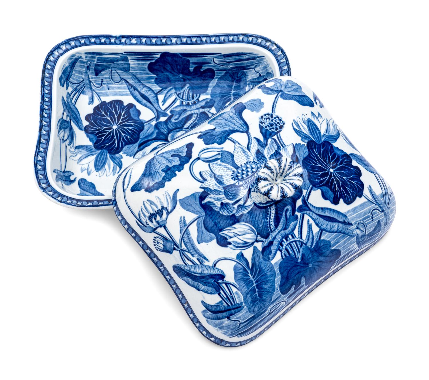 A Pair of Wedgwood Transferware Covered Dishes