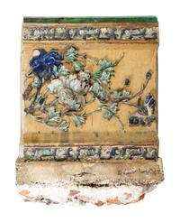 A Chinese Carved Stone Architectural Fragment
