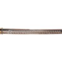 Civil War Military Archive of Major Frederick M. Edgell and the 1st New Hampshire Battery Including: Tiffany & Co. M1850 Presentation Sword in Case with 80 Original Documents, Letters, CDVs, and Accessories