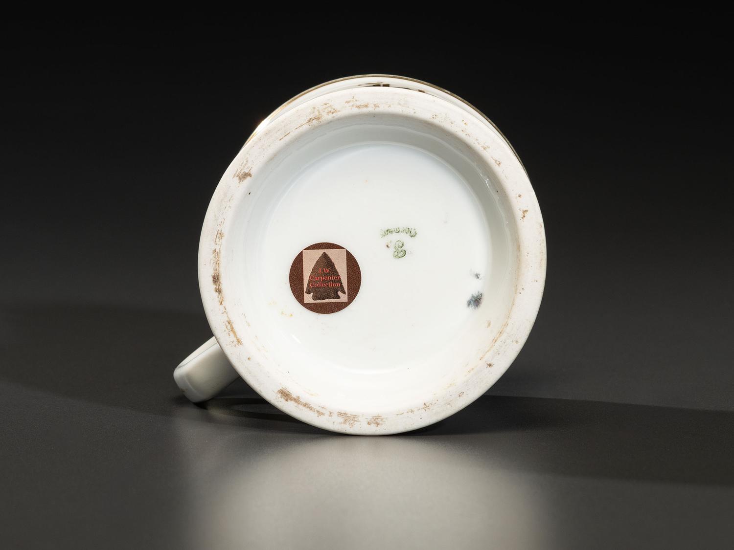 A Brewer's Porcelain Occupational Shaving Mug