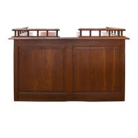An Oak Shop Counter/Desk 59" W x 29" D x 38" H — France